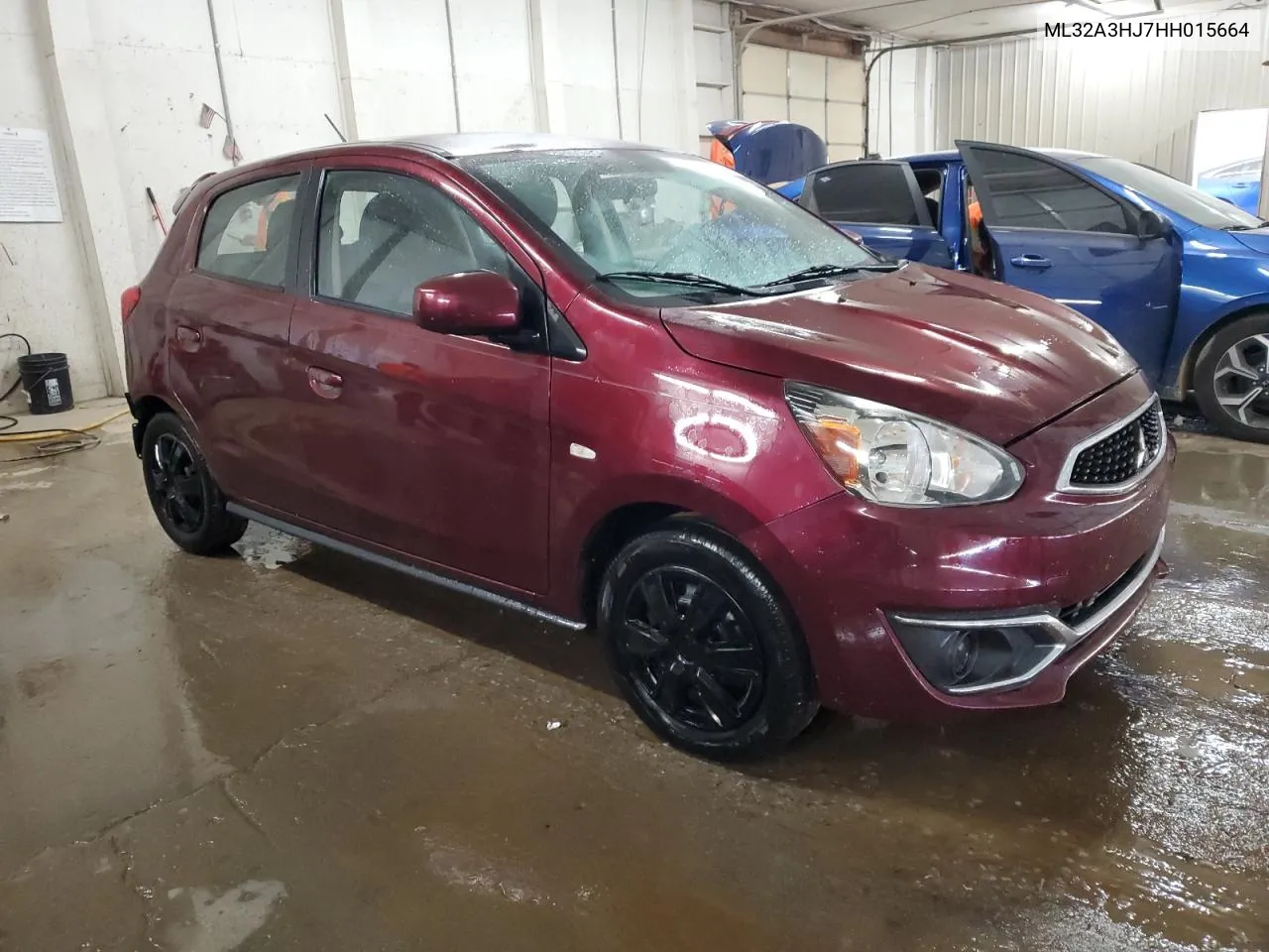 2017 Mitsubishi Mirage Es VIN: ML32A3HJ7HH015664 Lot: 75477884