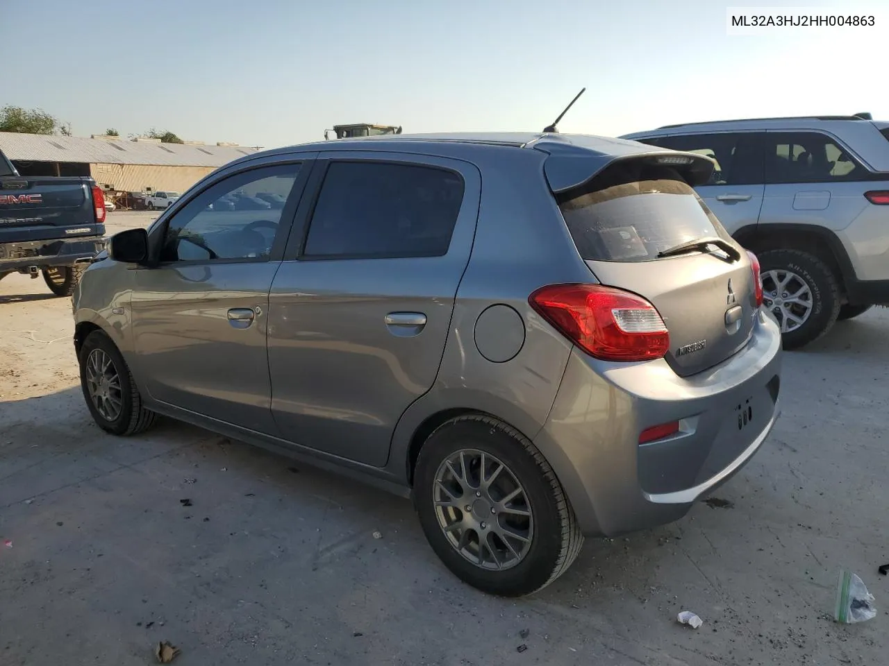 2017 Mitsubishi Mirage Es VIN: ML32A3HJ2HH004863 Lot: 75688834