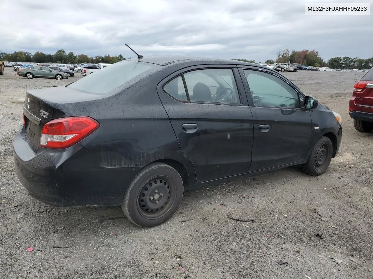 2017 Mitsubishi Mirage G4 Es VIN: ML32F3FJXHHF05233 Lot: 75971904