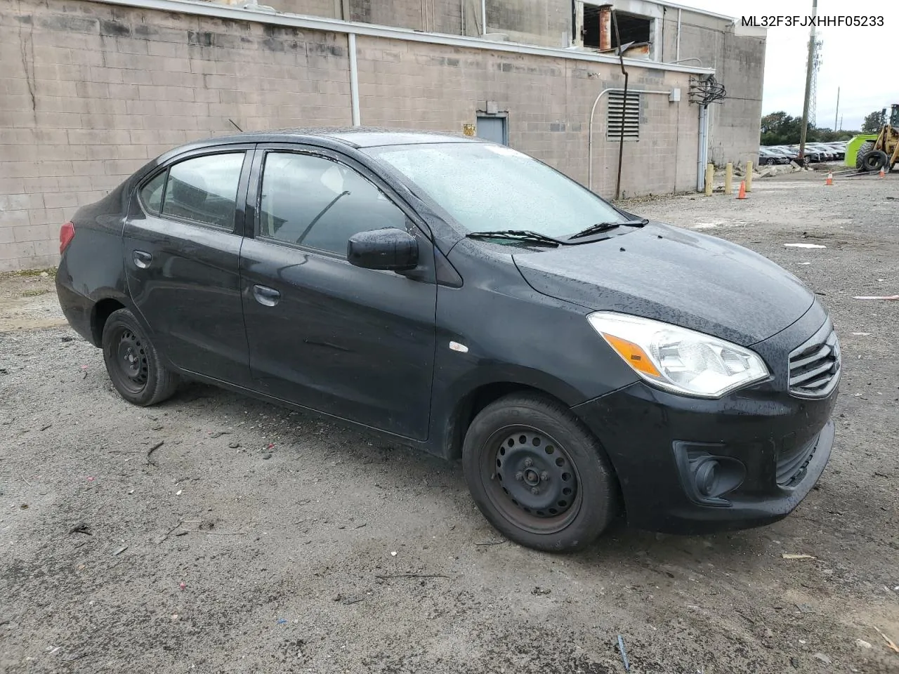 2017 Mitsubishi Mirage G4 Es VIN: ML32F3FJXHHF05233 Lot: 75971904