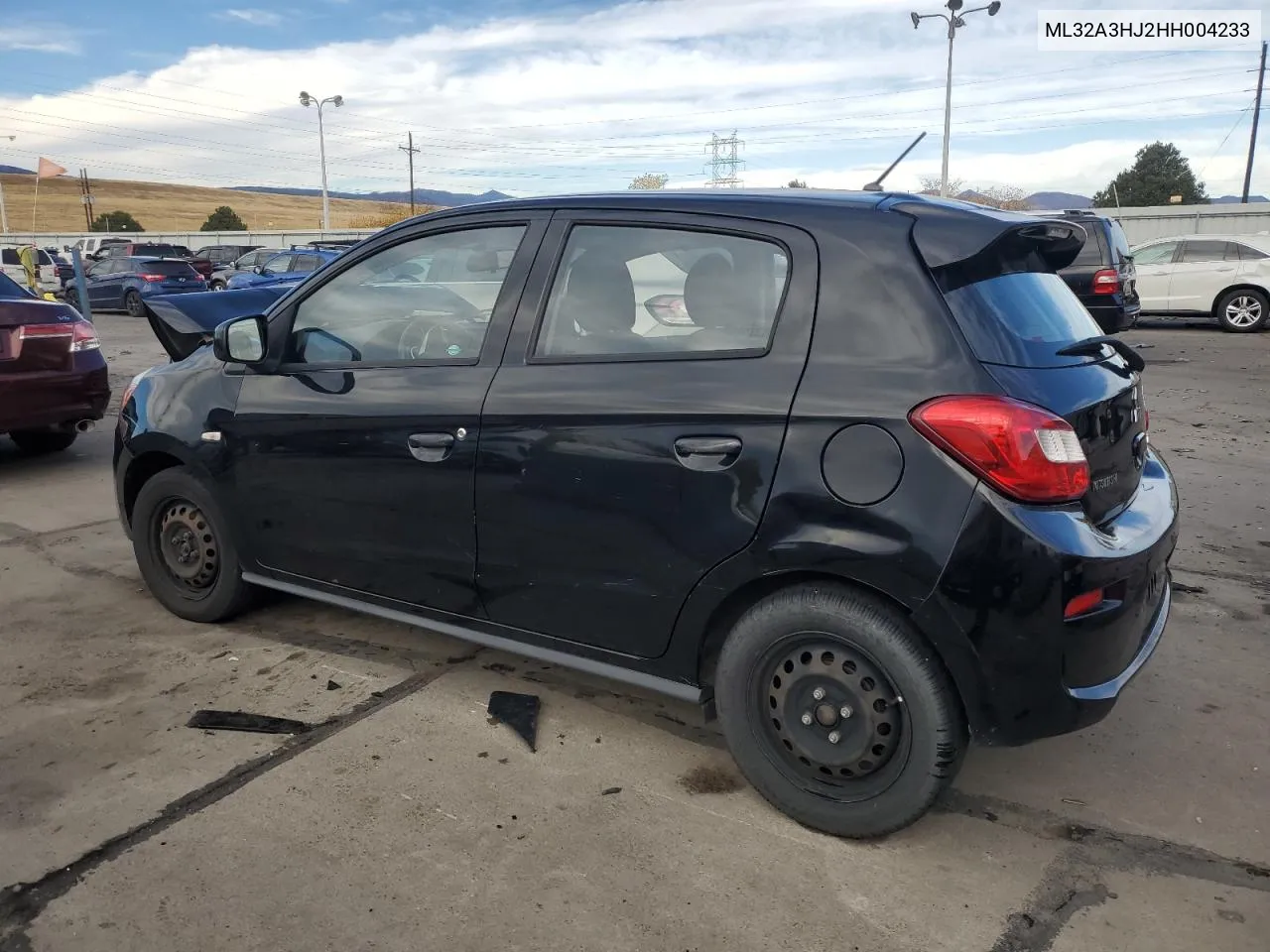 2017 Mitsubishi Mirage Es VIN: ML32A3HJ2HH004233 Lot: 76970954