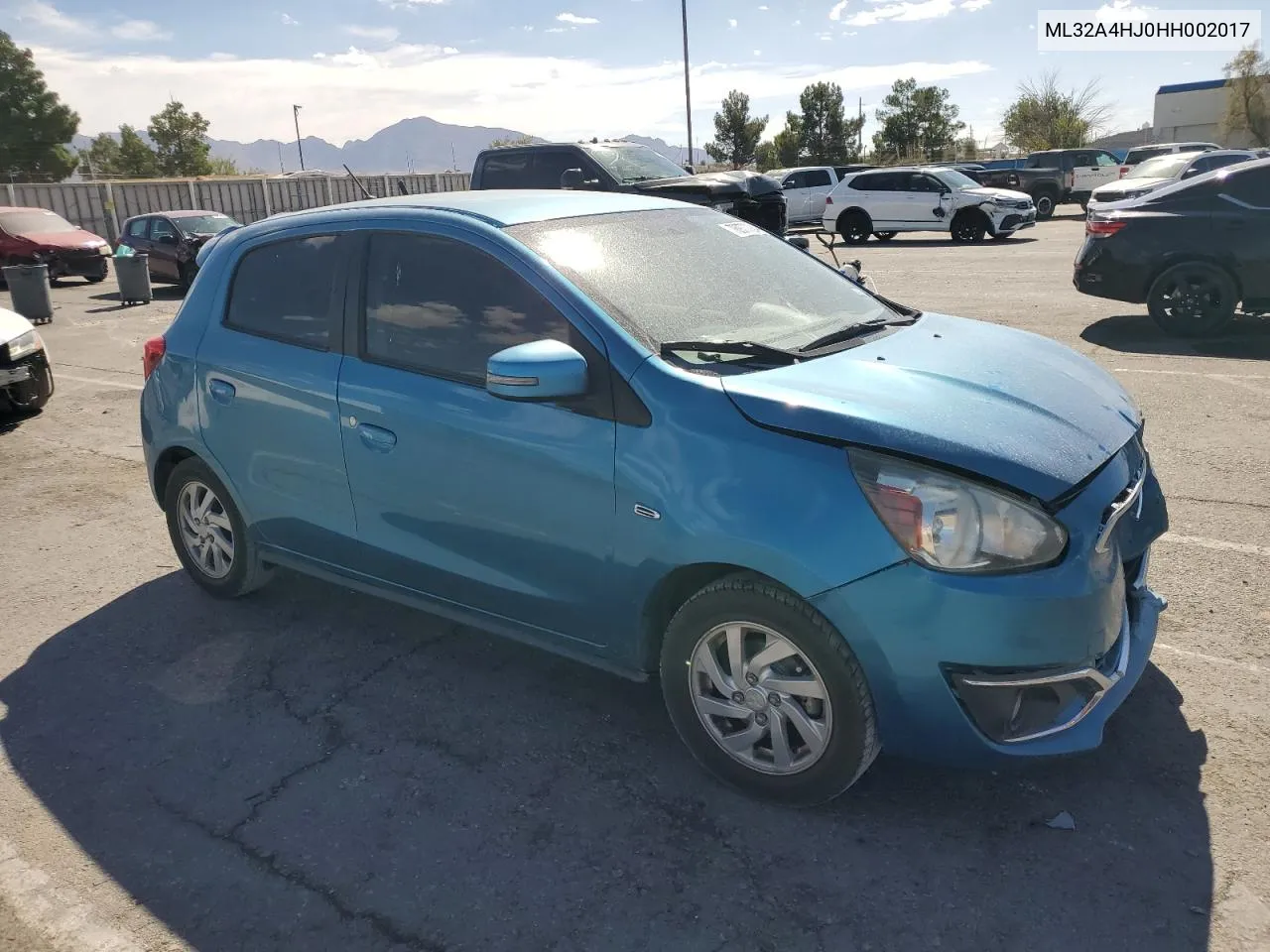 2017 Mitsubishi Mirage Se VIN: ML32A4HJ0HH002017 Lot: 76977724