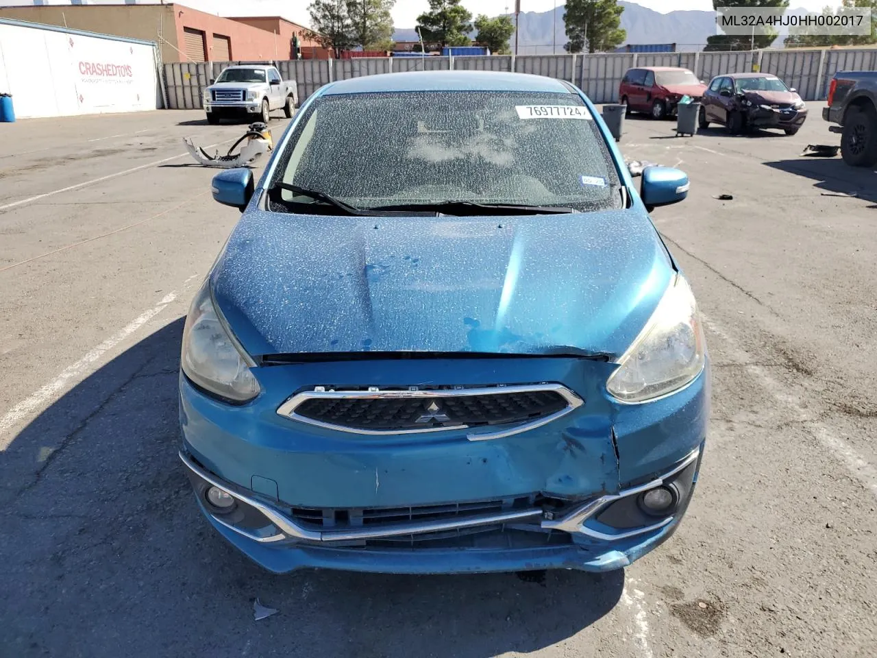 2017 Mitsubishi Mirage Se VIN: ML32A4HJ0HH002017 Lot: 76977724