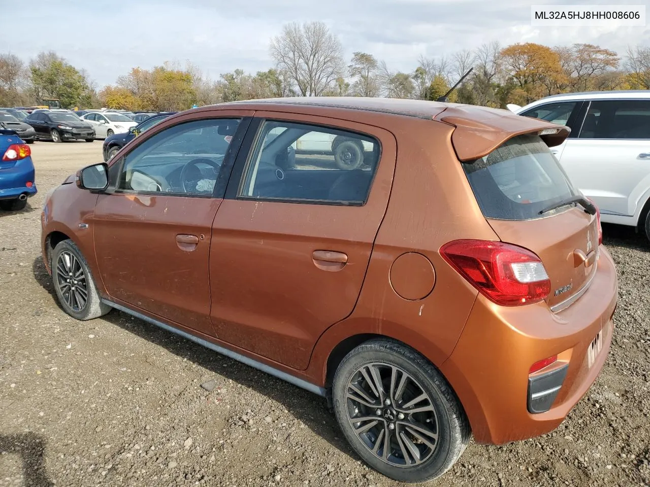 2017 Mitsubishi Mirage Gt VIN: ML32A5HJ8HH008606 Lot: 77100404