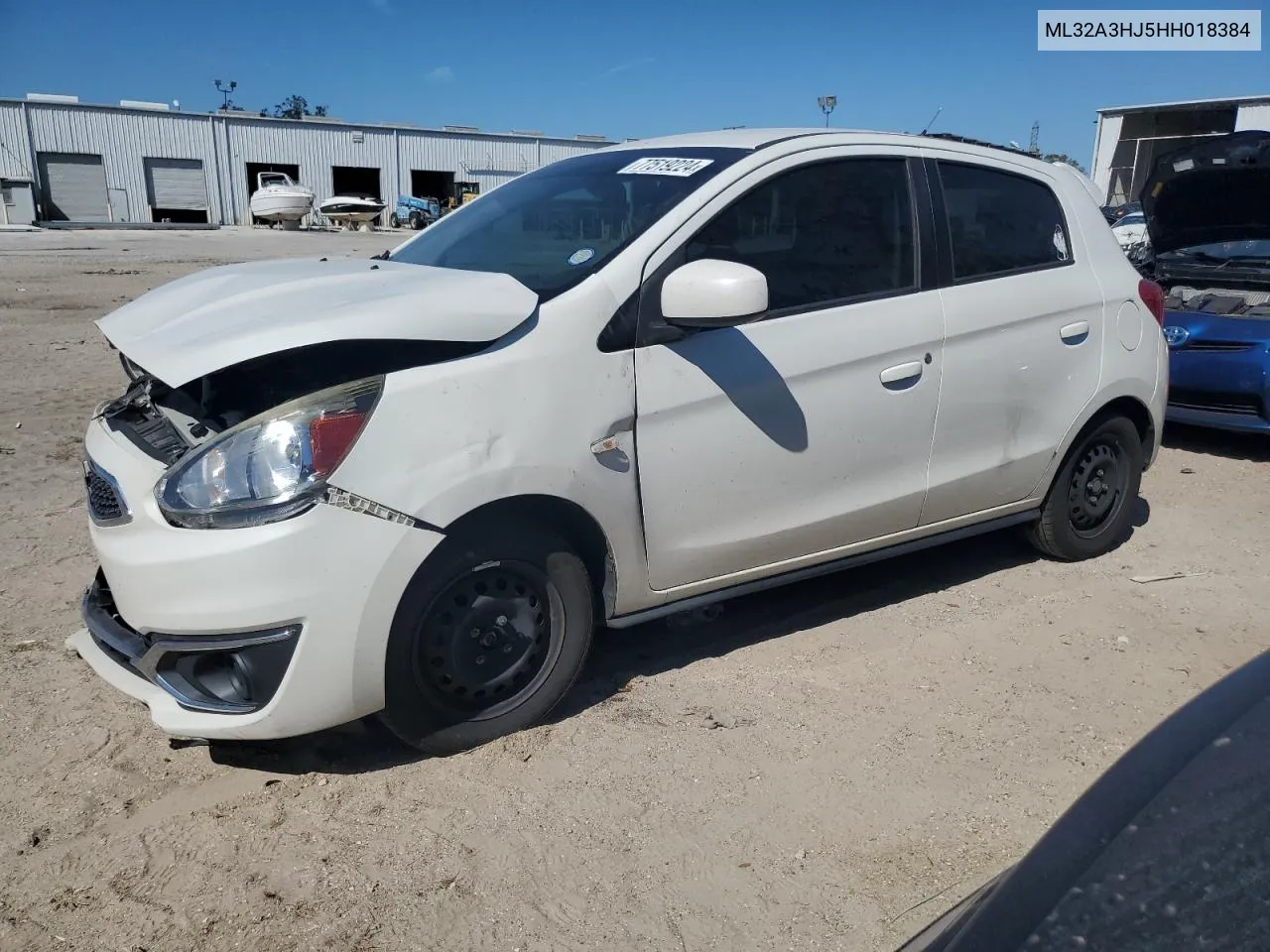 2017 Mitsubishi Mirage Es VIN: ML32A3HJ5HH018384 Lot: 77519224