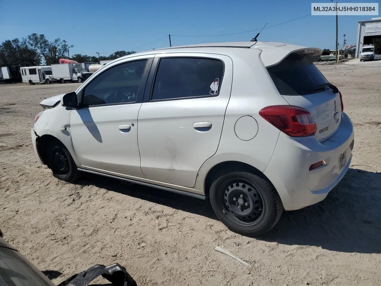 2017 Mitsubishi Mirage Es VIN: ML32A3HJ5HH018384 Lot: 77519224