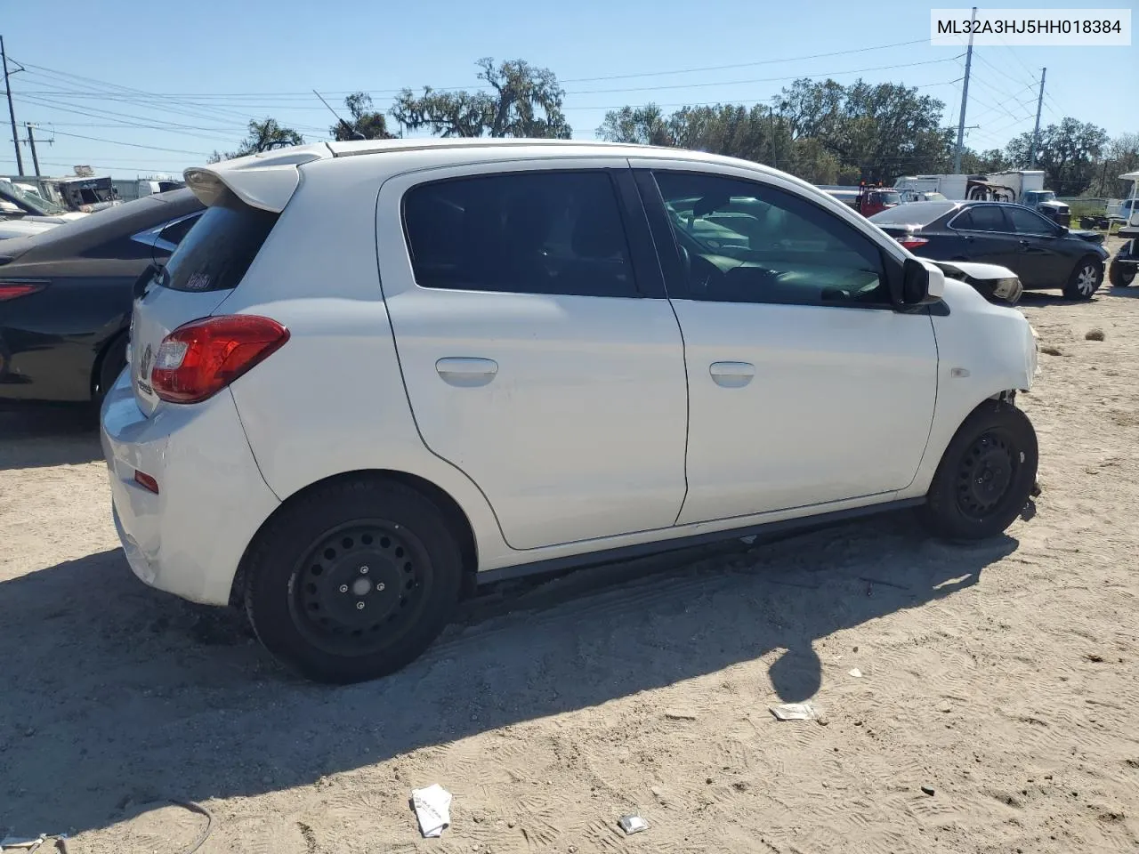 2017 Mitsubishi Mirage Es VIN: ML32A3HJ5HH018384 Lot: 77519224