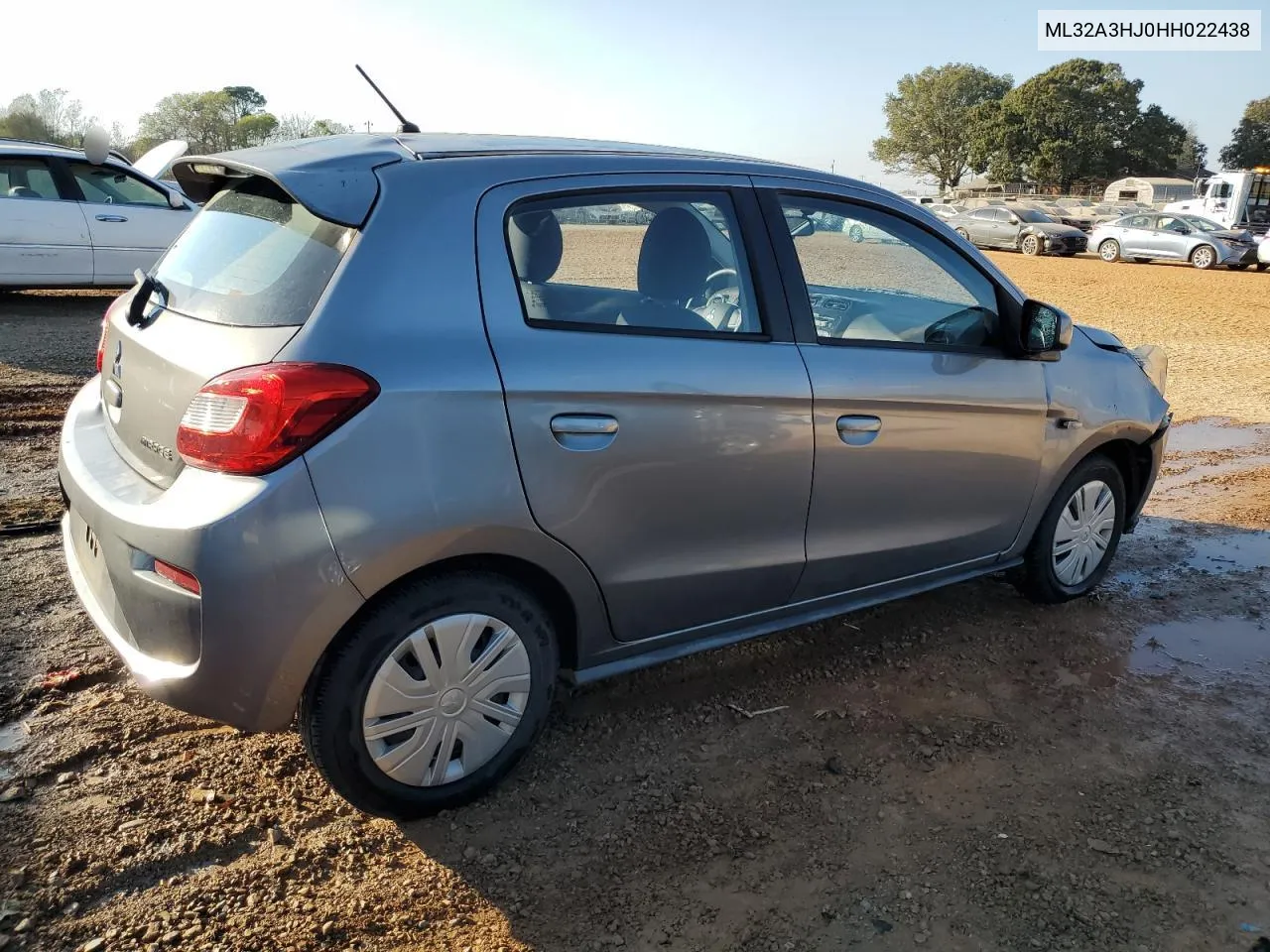 2017 Mitsubishi Mirage Es VIN: ML32A3HJ0HH022438 Lot: 78469104