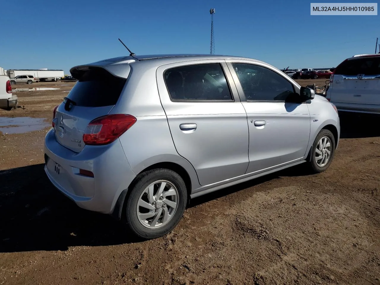 2017 Mitsubishi Mirage Se VIN: ML32A4HJ5HH010985 Lot: 78735194