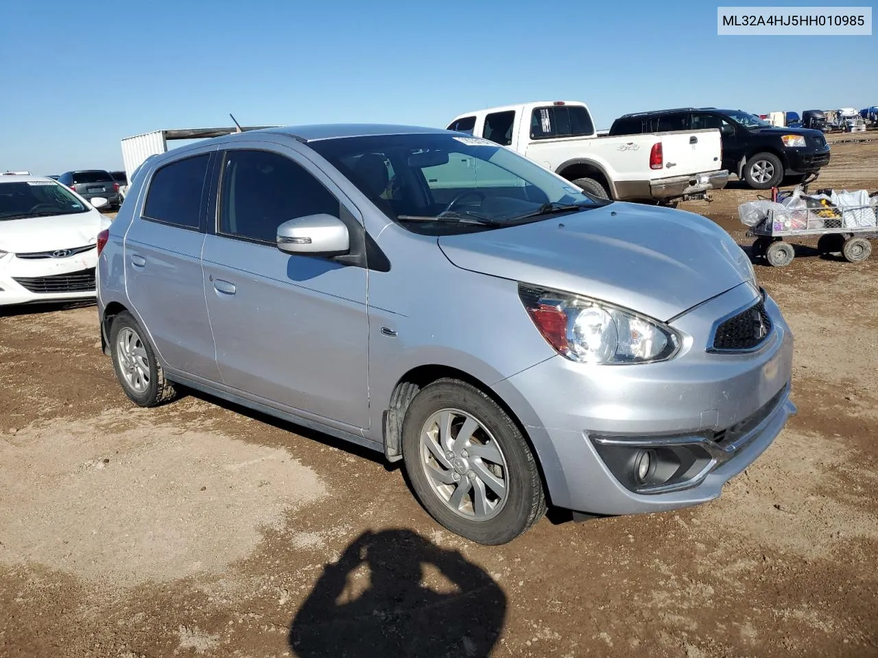 2017 Mitsubishi Mirage Se VIN: ML32A4HJ5HH010985 Lot: 78735194