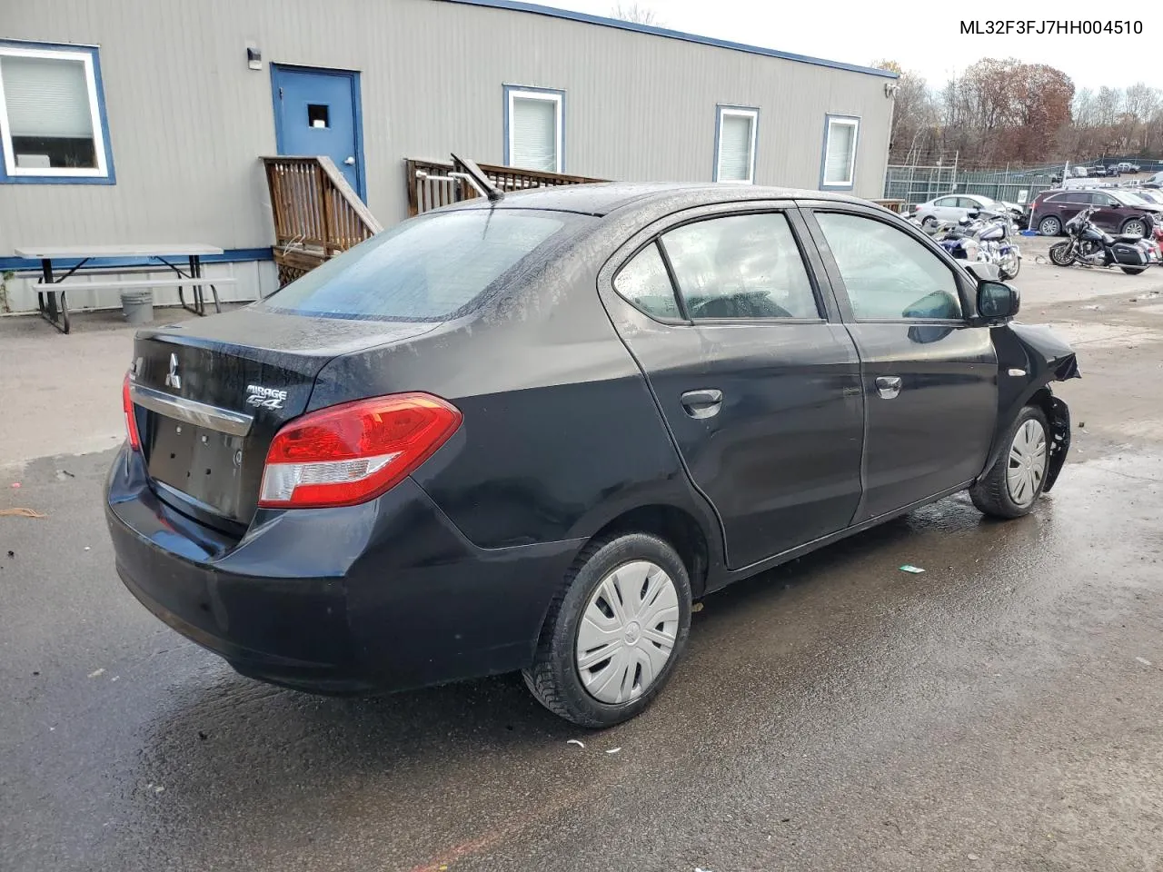 2017 Mitsubishi Mirage G4 Es VIN: ML32F3FJ7HH004510 Lot: 78802454