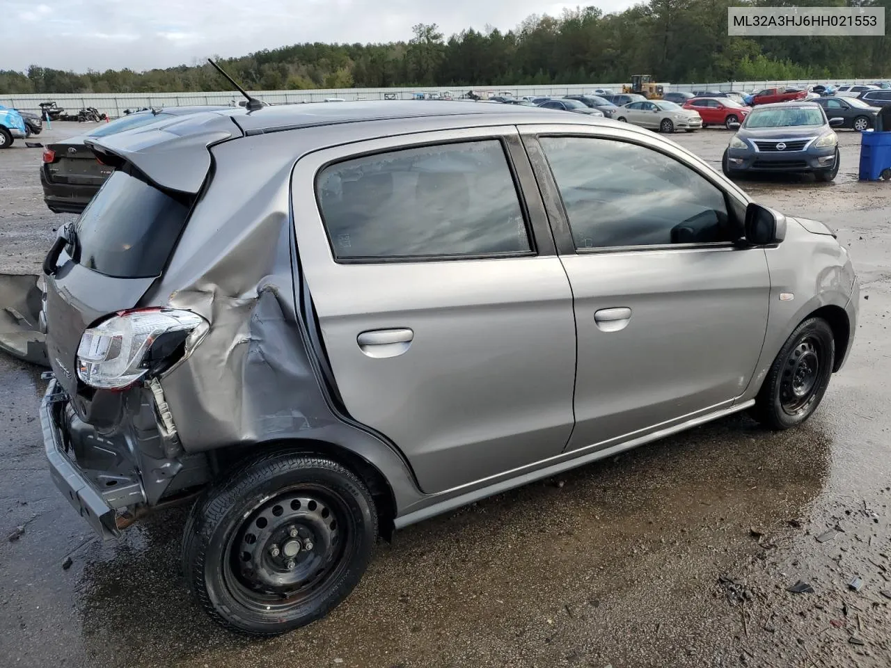 2017 Mitsubishi Mirage Es VIN: ML32A3HJ6HH021553 Lot: 79395154