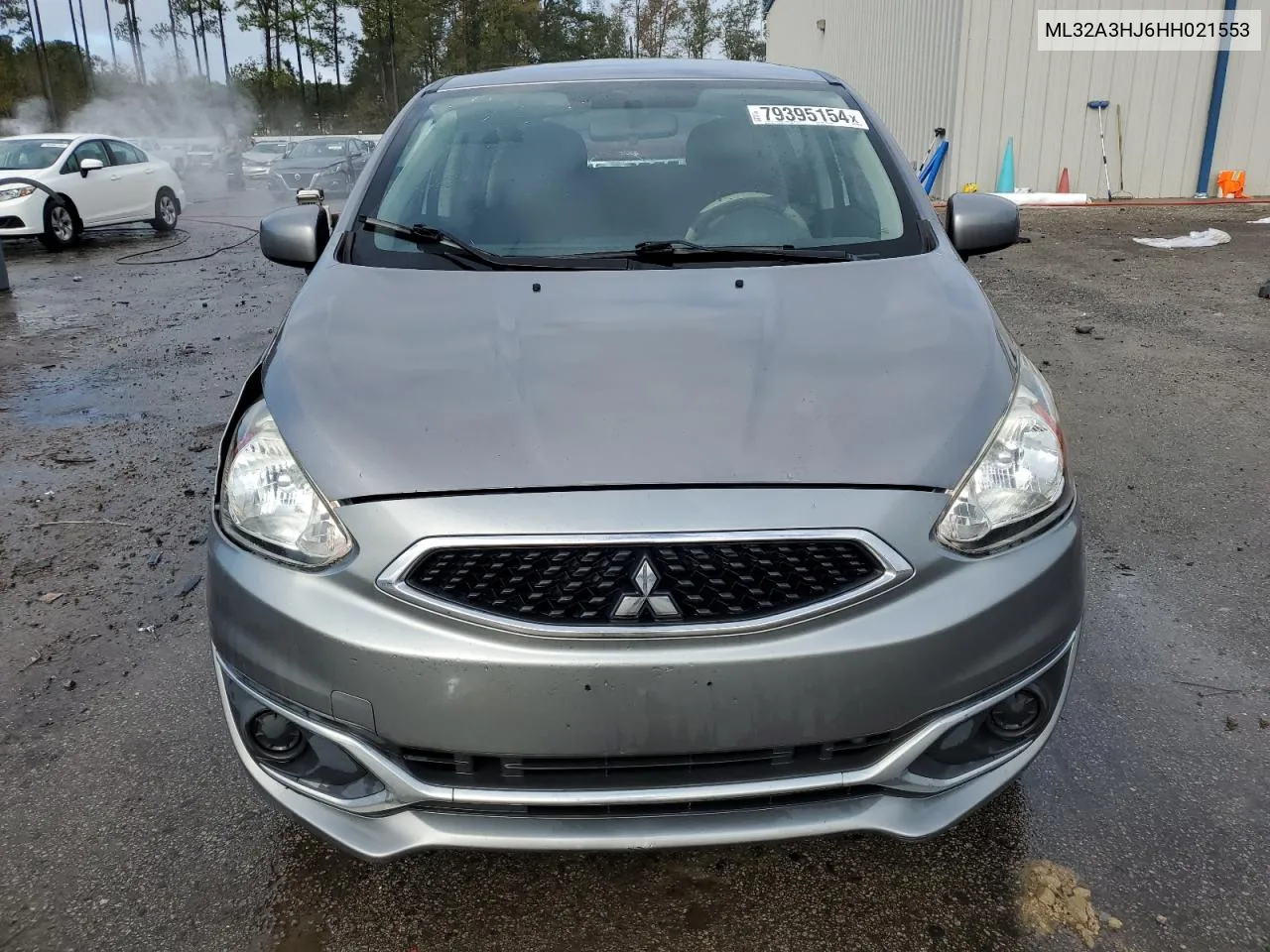 2017 Mitsubishi Mirage Es VIN: ML32A3HJ6HH021553 Lot: 79395154