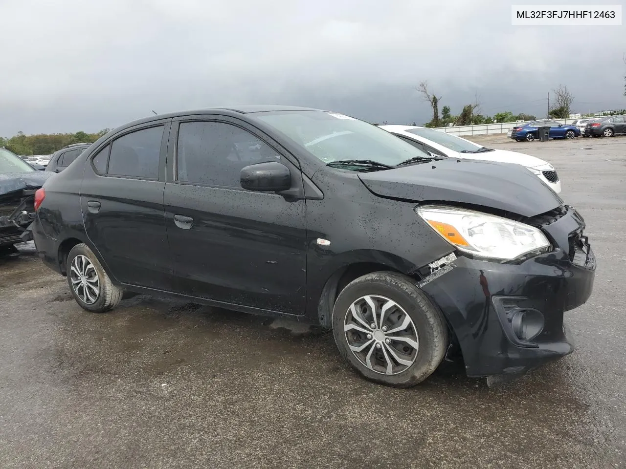 2017 Mitsubishi Mirage G4 Es VIN: ML32F3FJ7HHF12463 Lot: 79468404