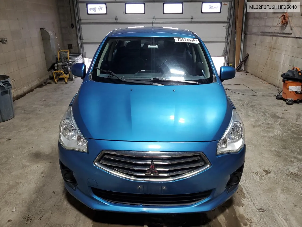 2017 Mitsubishi Mirage G4 Es VIN: ML32F3FJ6HHF05648 Lot: 79474594