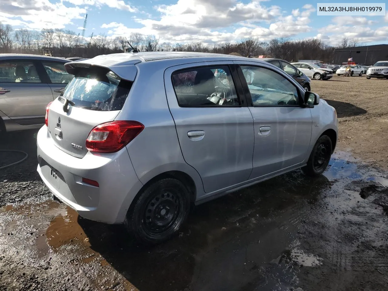 2017 Mitsubishi Mirage Es VIN: ML32A3HJ8HH019979 Lot: 79911444