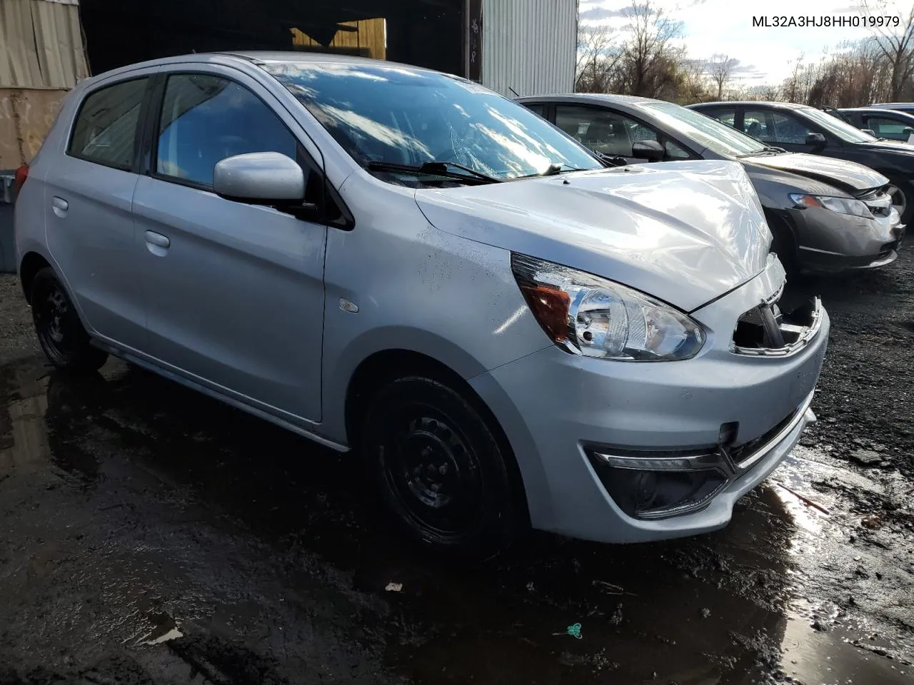 2017 Mitsubishi Mirage Es VIN: ML32A3HJ8HH019979 Lot: 79911444