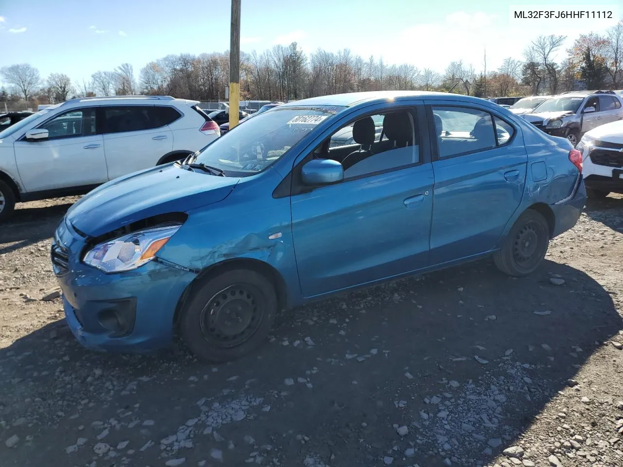 2017 Mitsubishi Mirage G4 Es VIN: ML32F3FJ6HHF11112 Lot: 80162774