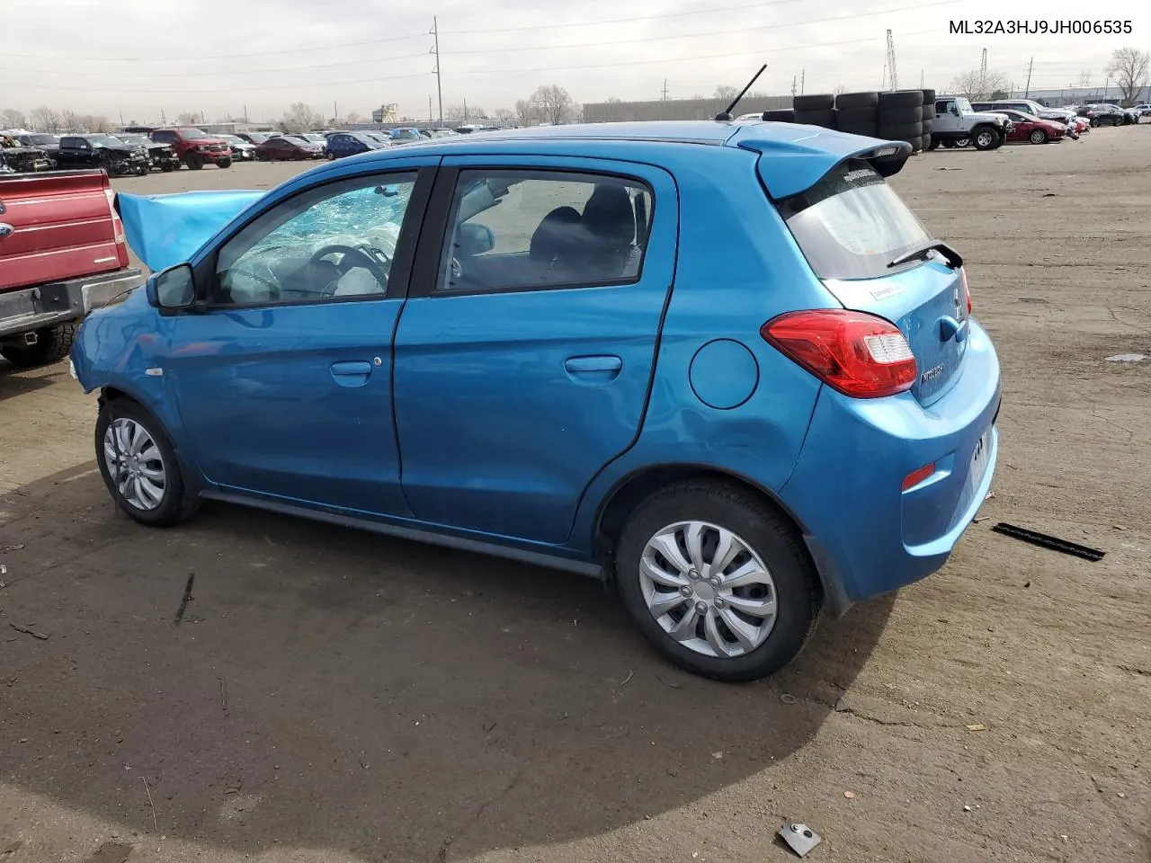 2018 Mitsubishi Mirage Es VIN: ML32A3HJ9JH006535 Lot: 49200264