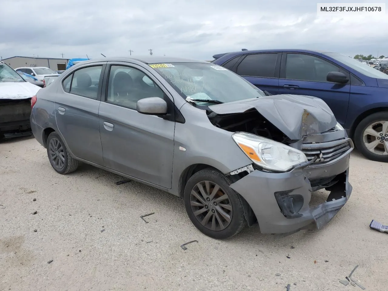 2018 Mitsubishi Mirage G4 Es VIN: ML32F3FJXJHF10678 Lot: 51988824