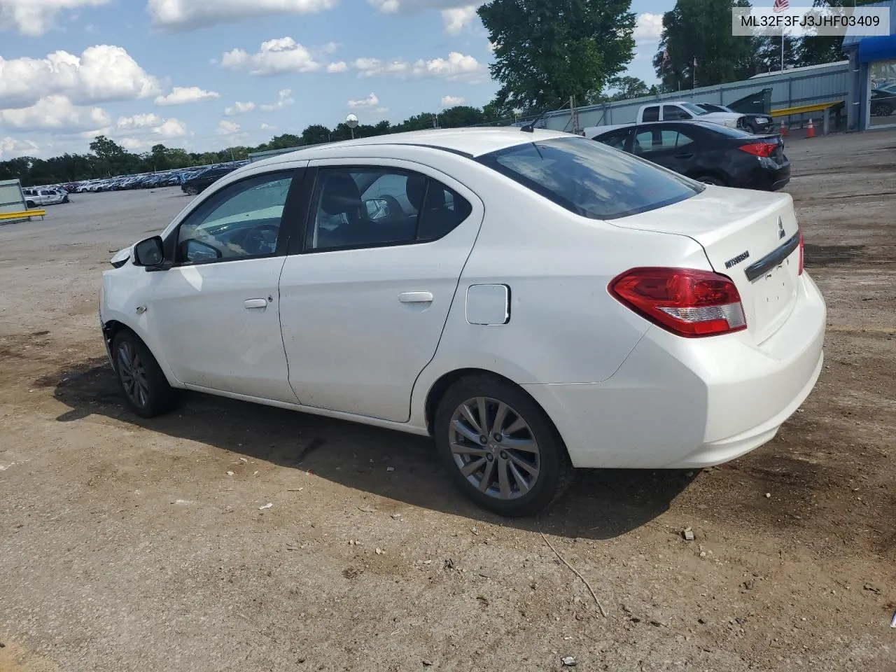 2018 Mitsubishi Mirage G4 Es VIN: ML32F3FJ3JHF03409 Lot: 56452184