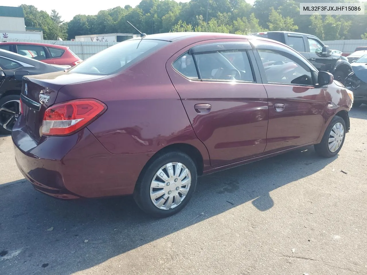 ML32F3FJXJHF15086 2018 Mitsubishi Mirage G4 Es