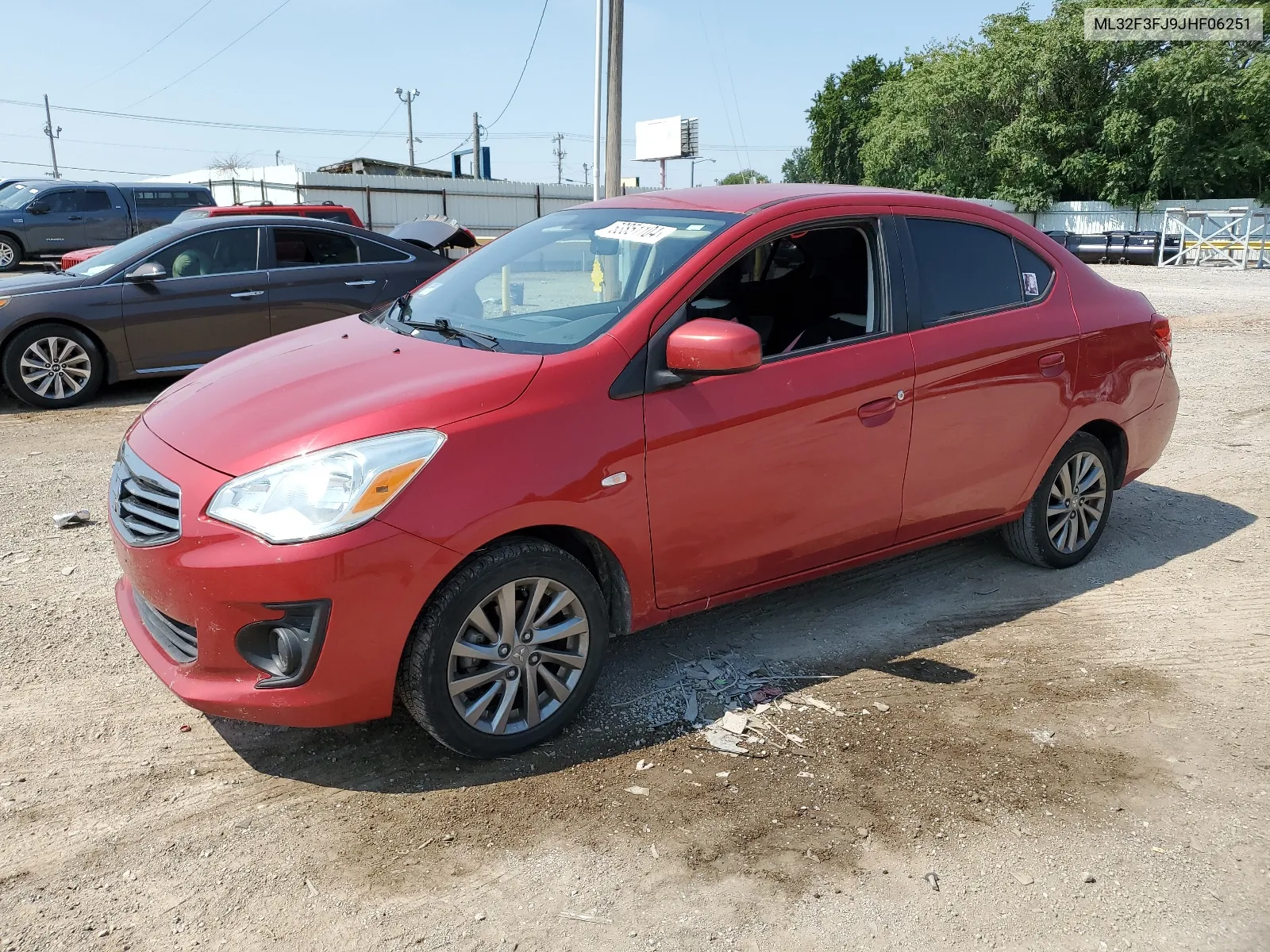 ML32F3FJ9JHF06251 2018 Mitsubishi Mirage G4 Es