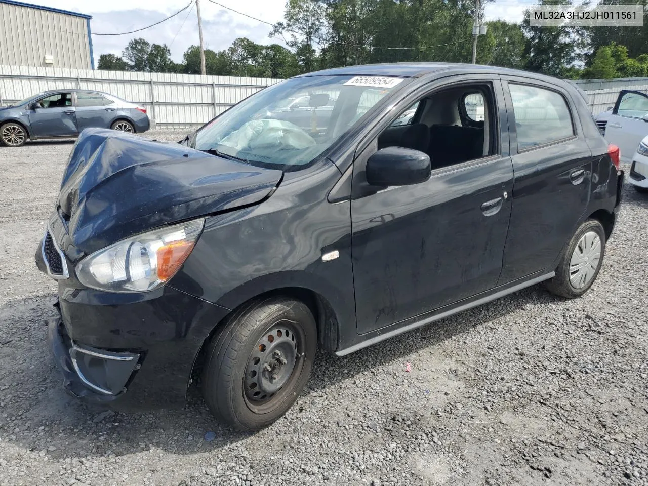 2018 Mitsubishi Mirage Es VIN: ML32A3HJ2JH011561 Lot: 66509554