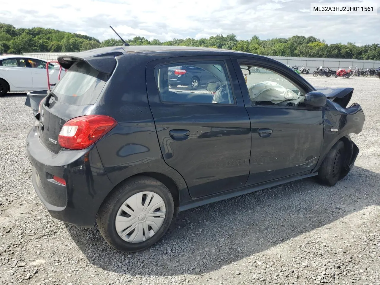 2018 Mitsubishi Mirage Es VIN: ML32A3HJ2JH011561 Lot: 66509554