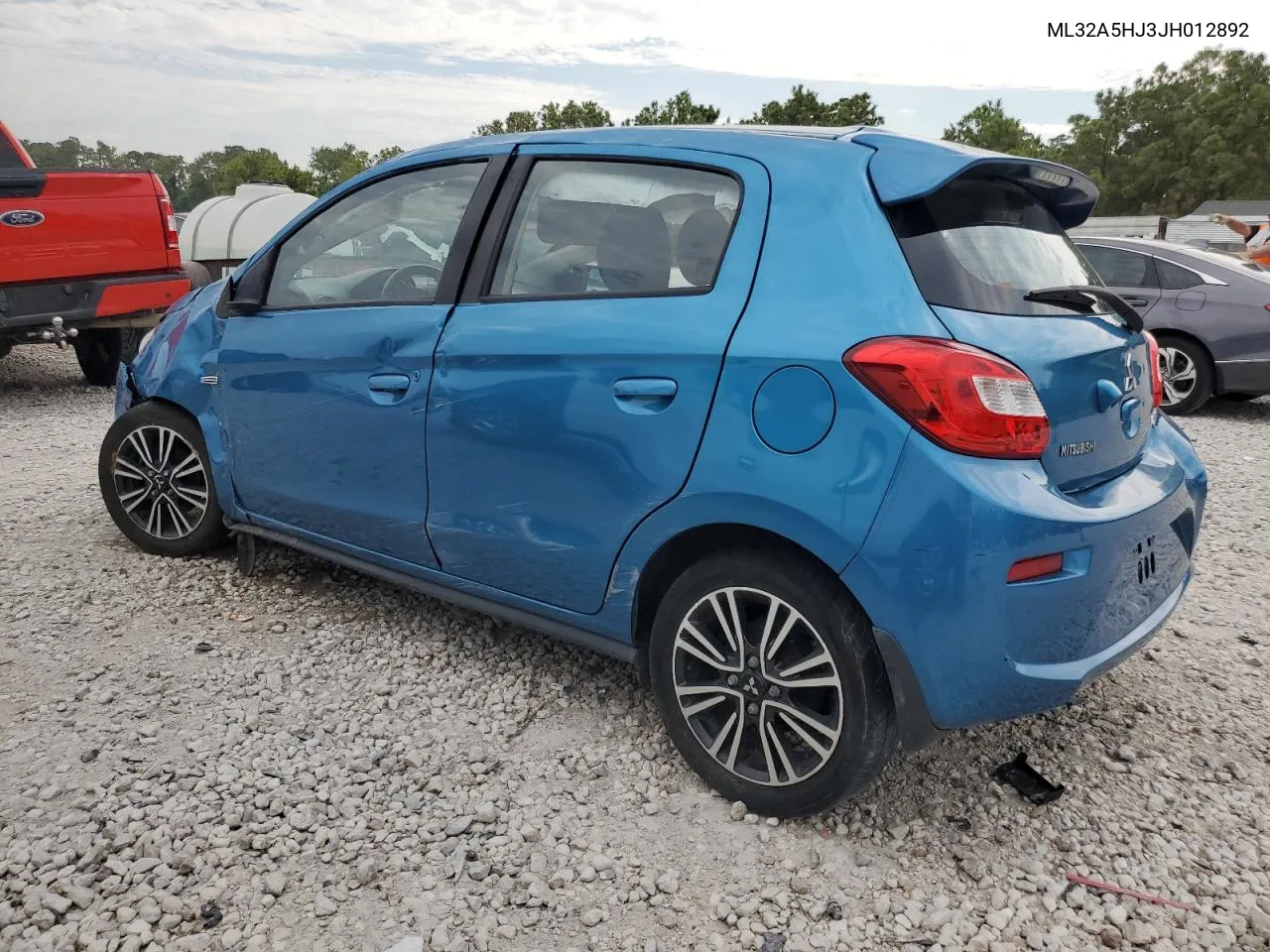 2018 Mitsubishi Mirage Gt VIN: ML32A5HJ3JH012892 Lot: 67353254