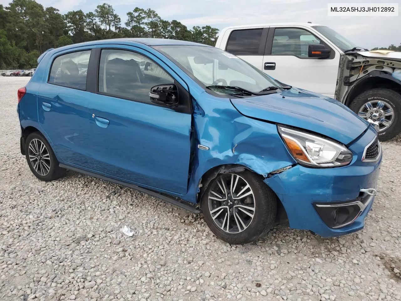 2018 Mitsubishi Mirage Gt VIN: ML32A5HJ3JH012892 Lot: 67353254