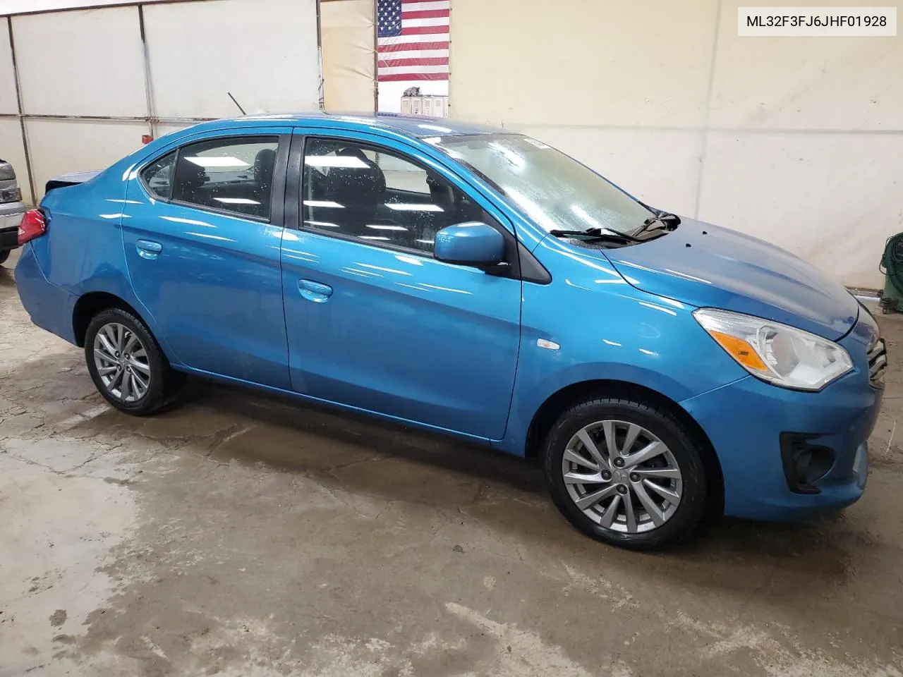 2018 Mitsubishi Mirage G4 Es VIN: ML32F3FJ6JHF01928 Lot: 68843144