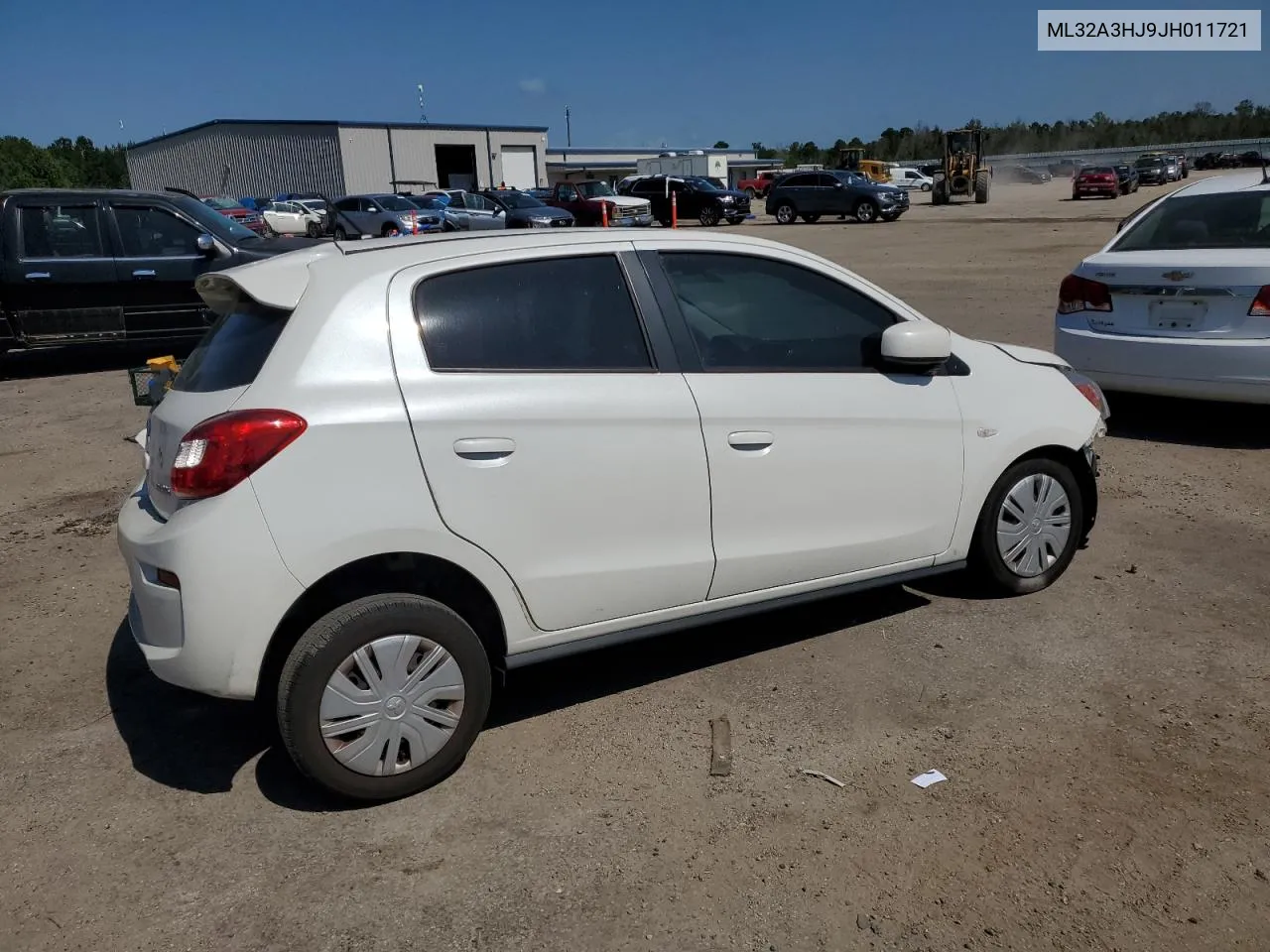 2018 Mitsubishi Mirage Es VIN: ML32A3HJ9JH011721 Lot: 69173124