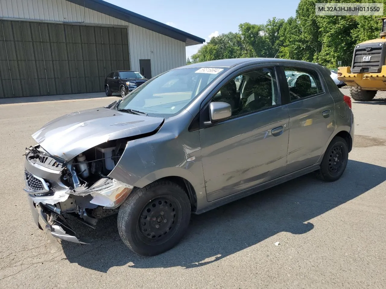 2018 Mitsubishi Mirage Es VIN: ML32A3HJ8JH011550 Lot: 69316694