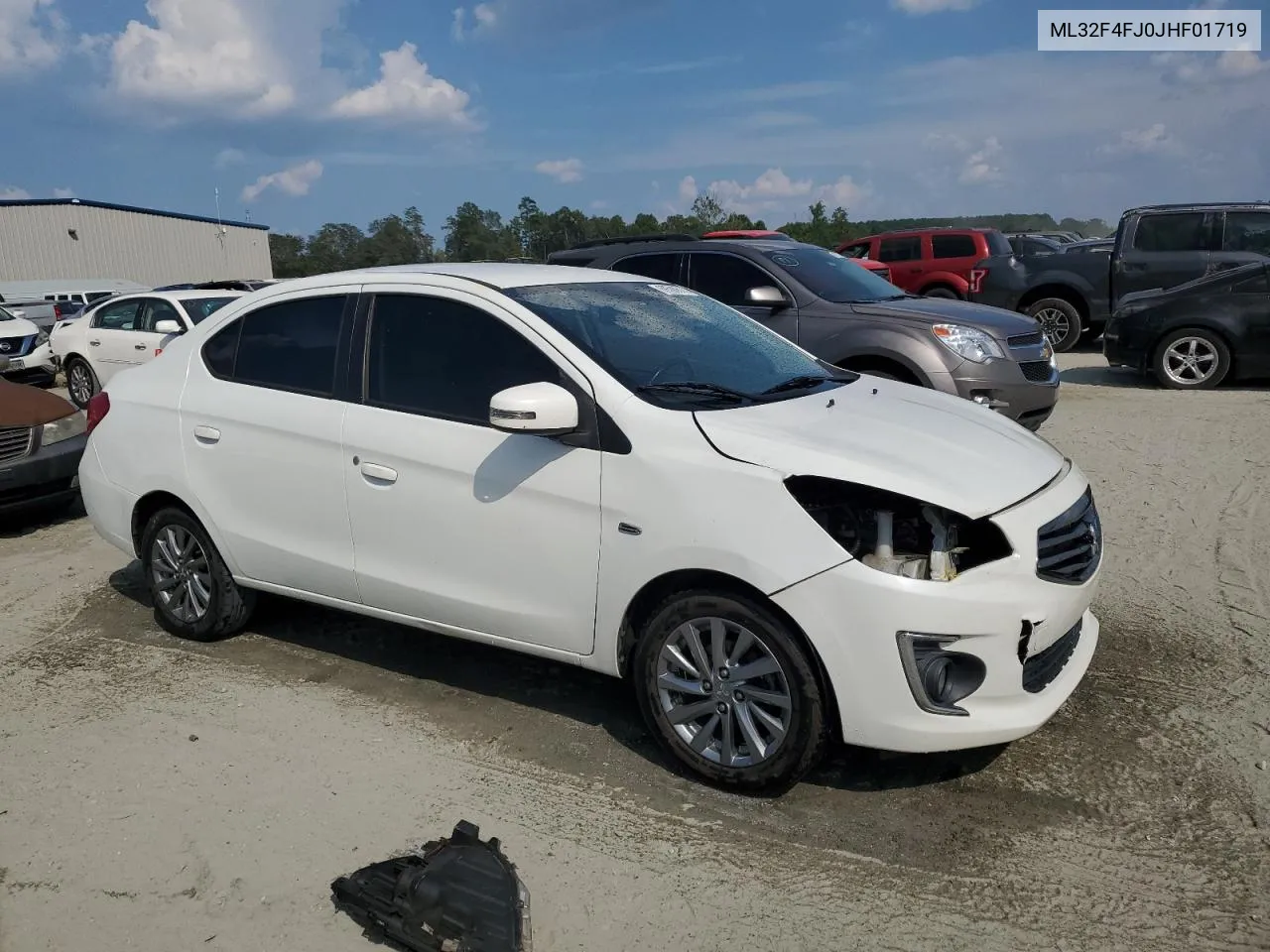 2018 Mitsubishi Mirage G4 Se VIN: ML32F4FJ0JHF01719 Lot: 69590614