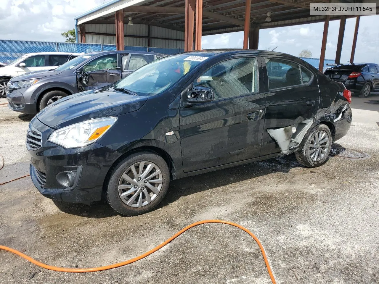 2018 Mitsubishi Mirage G4 Es VIN: ML32F3FJ7JHF11545 Lot: 70387694