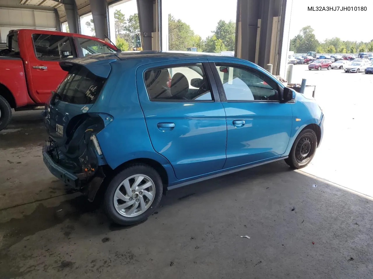 2018 Mitsubishi Mirage Es VIN: ML32A3HJ7JH010180 Lot: 71248994