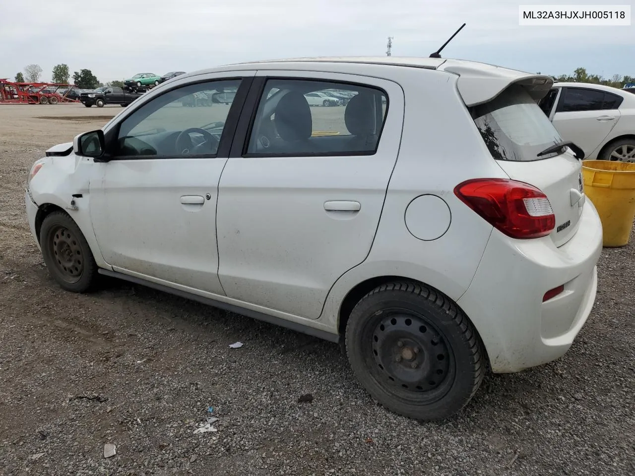 2018 Mitsubishi Mirage Es VIN: ML32A3HJXJH005118 Lot: 72408664