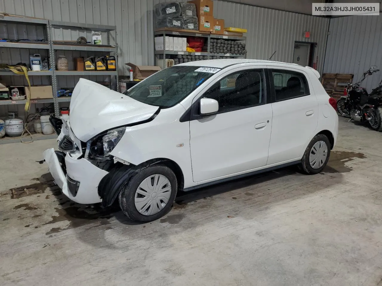 ML32A3HJ3JH005431 2018 Mitsubishi Mirage Es