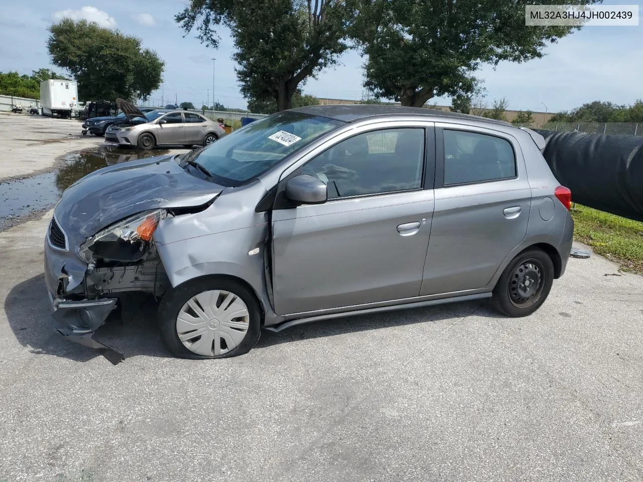 2018 Mitsubishi Mirage Es VIN: ML32A3HJ4JH002439 Lot: 73240304