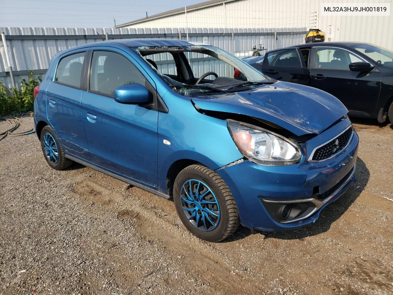 2018 Mitsubishi Mirage Es VIN: ML32A3HJ9JH001819 Lot: 74278714