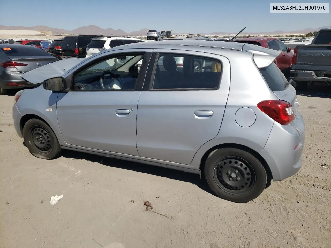 2018 Mitsubishi Mirage Es VIN: ML32A3HJ2JH001970 Lot: 74351954