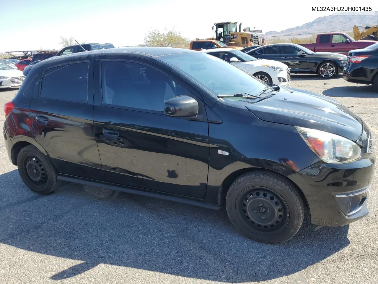 2018 Mitsubishi Mirage Es VIN: ML32A3HJ2JH001435 Lot: 74528844