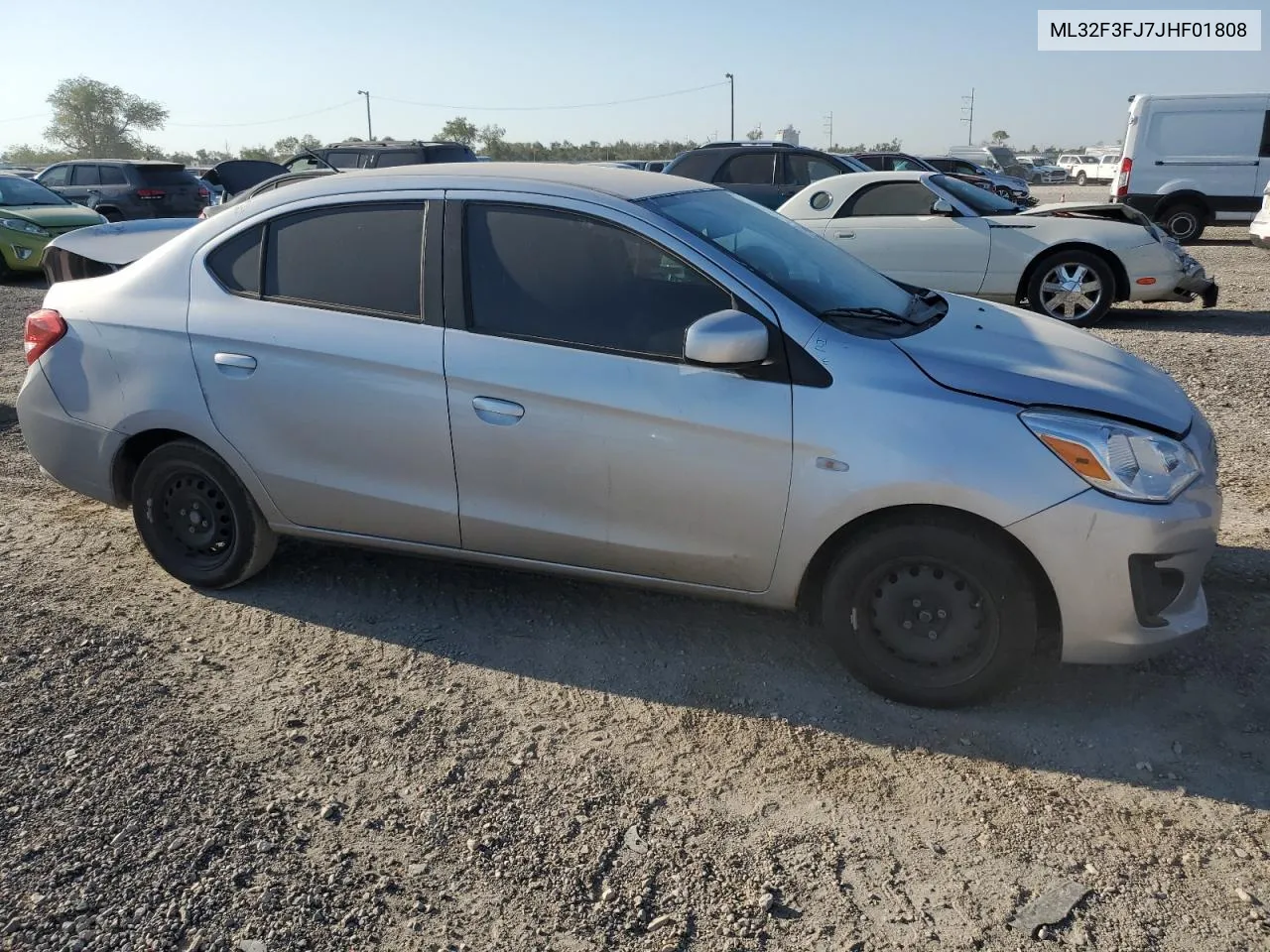 2018 Mitsubishi Mirage G4 Es VIN: ML32F3FJ7JHF01808 Lot: 74548364