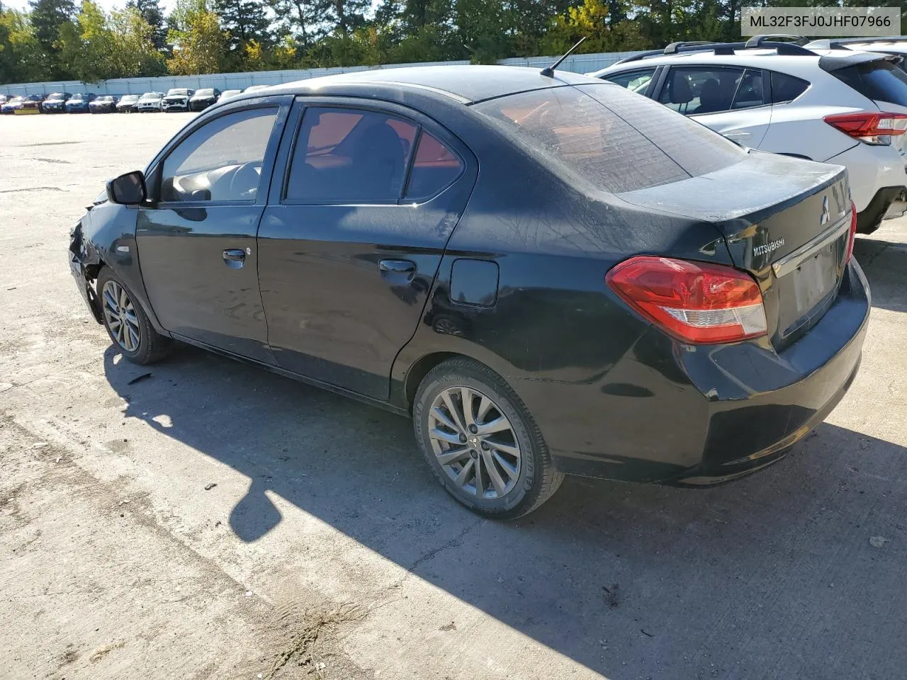 2018 Mitsubishi Mirage G4 Es VIN: ML32F3FJ0JHF07966 Lot: 76603714