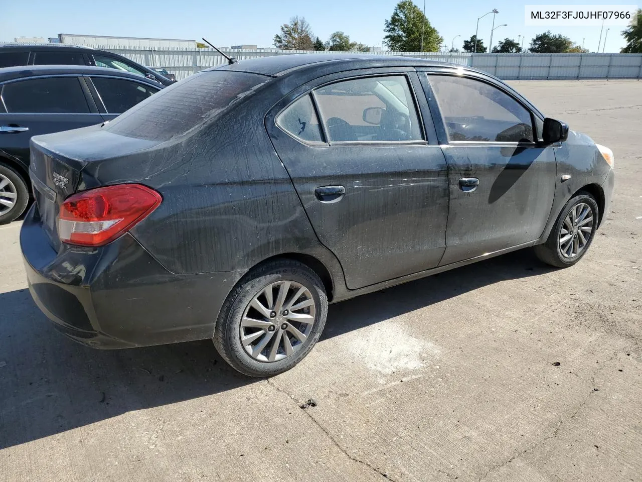 2018 Mitsubishi Mirage G4 Es VIN: ML32F3FJ0JHF07966 Lot: 76603714