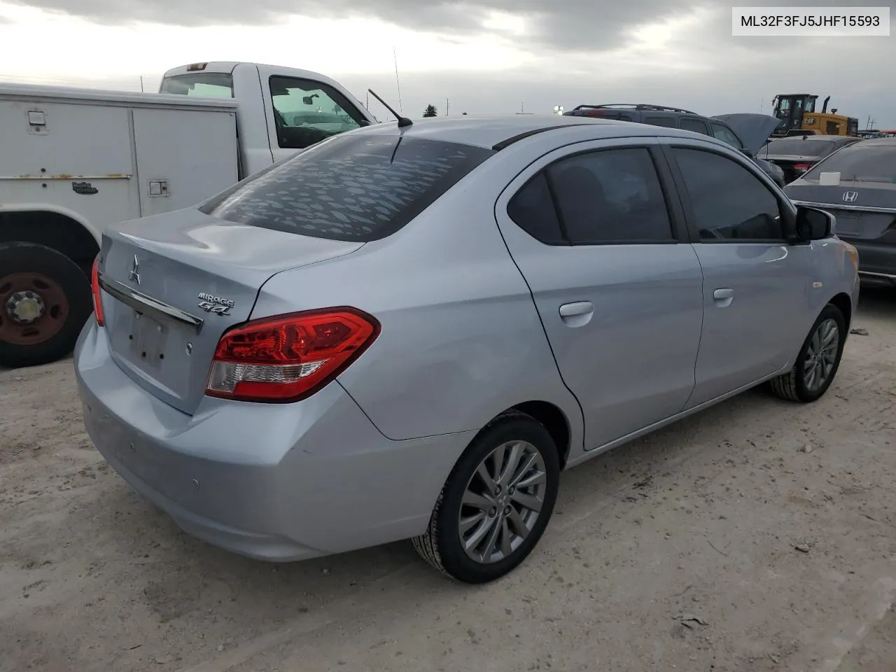 2018 Mitsubishi Mirage G4 Es VIN: ML32F3FJ5JHF15593 Lot: 76677104