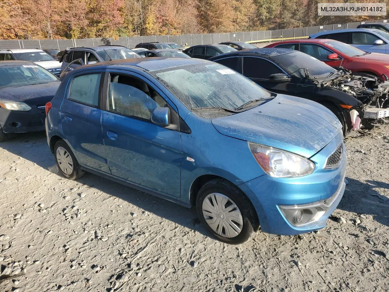 2018 Mitsubishi Mirage Es VIN: ML32A3HJ9JH014182 Lot: 77633224