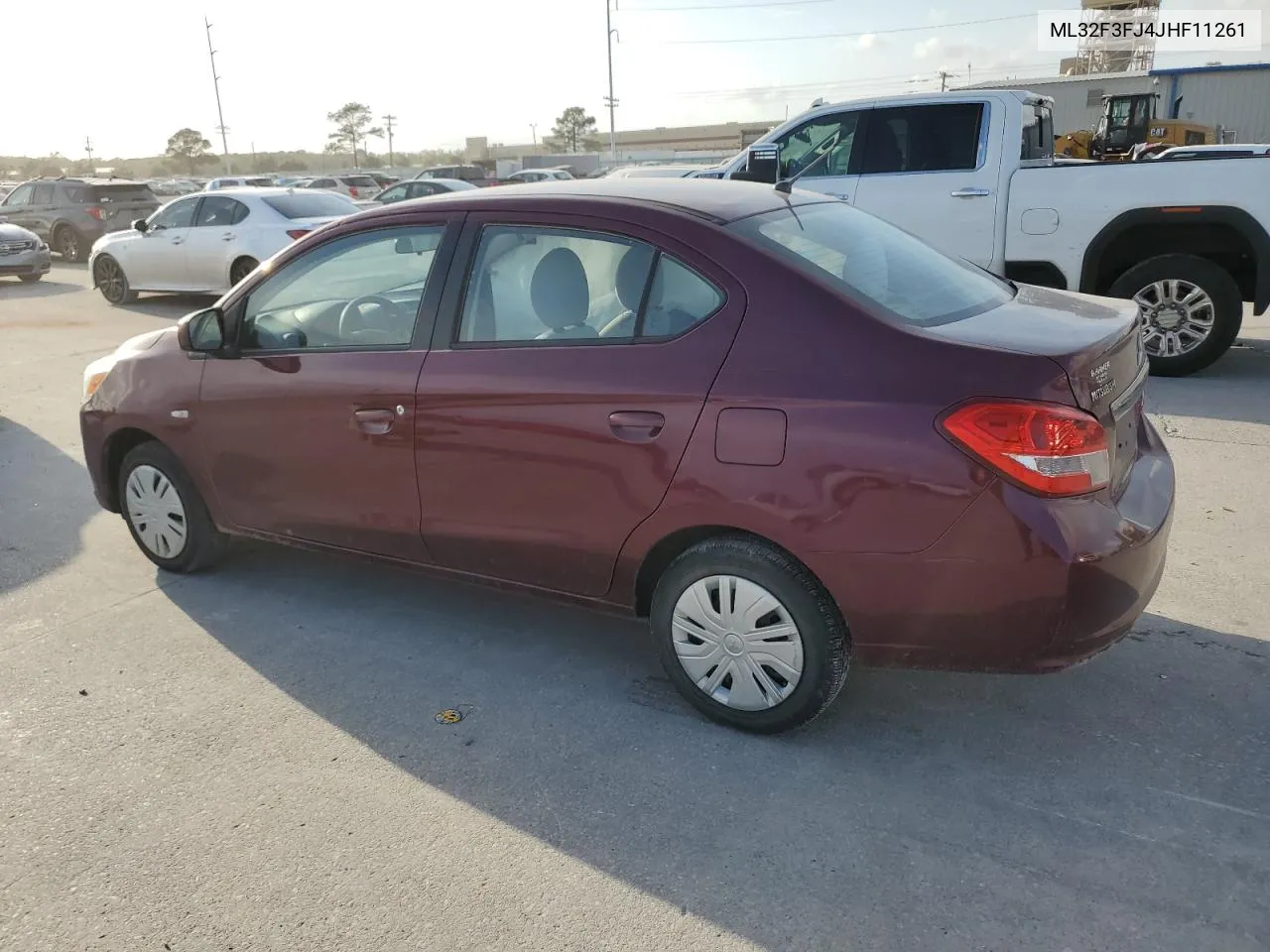 2018 Mitsubishi Mirage G4 Es VIN: ML32F3FJ4JHF11261 Lot: 78274174