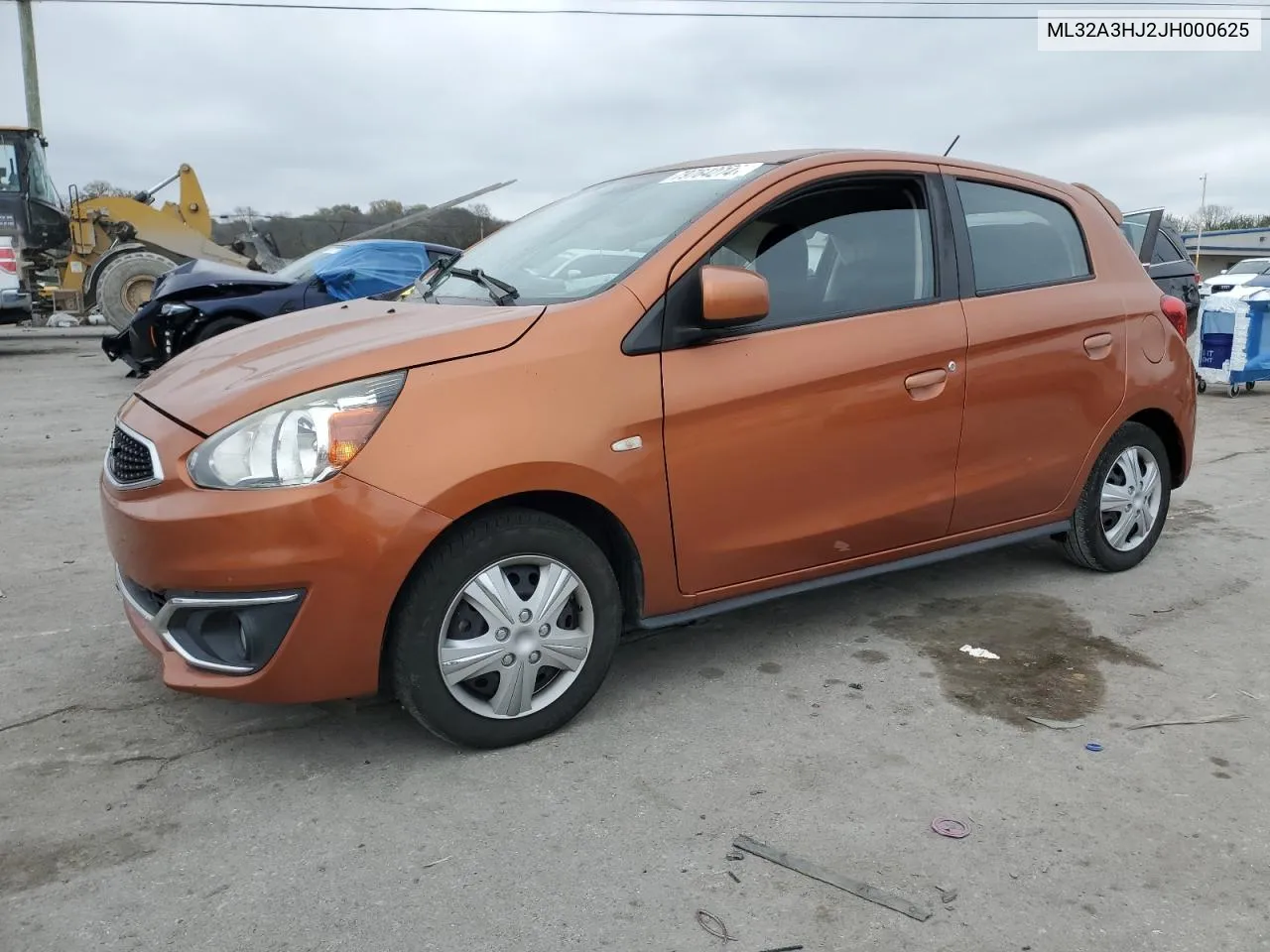 2018 Mitsubishi Mirage Es VIN: ML32A3HJ2JH000625 Lot: 79764274